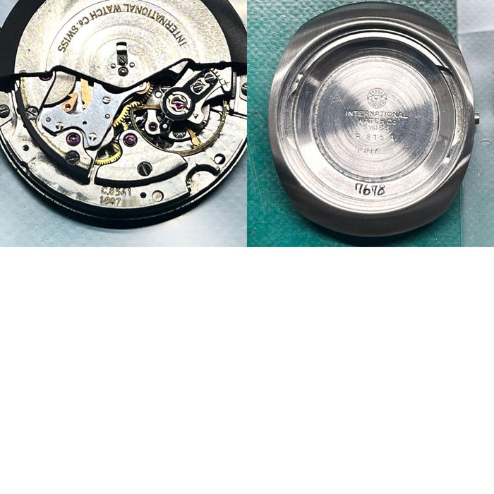 IWC 
Old Inter quadrante blu marmorizzato C.8541