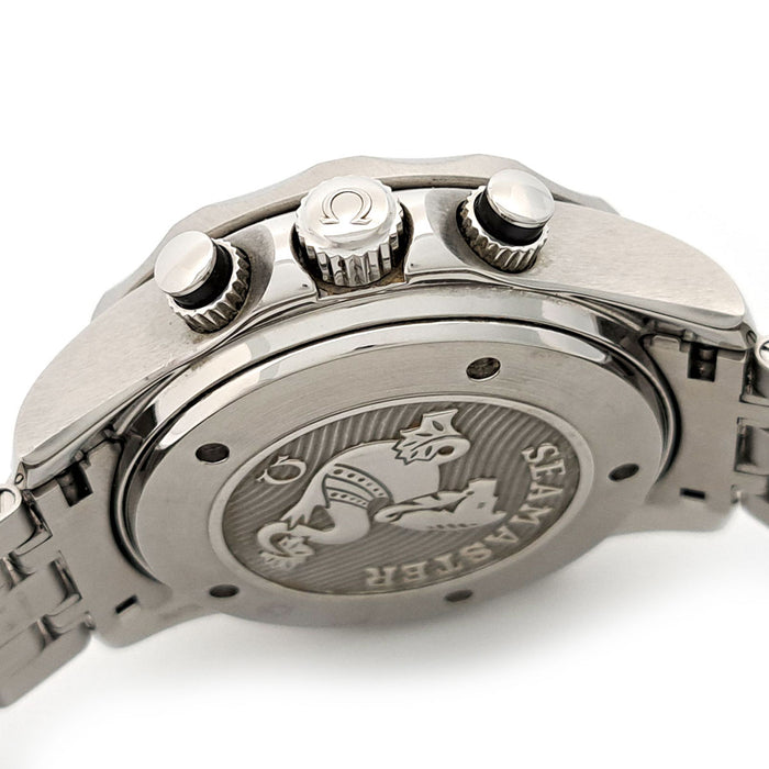 OMEGA 
シーマスター ダイバー クロノグラフ GMT 300M 
箱ギャラ付