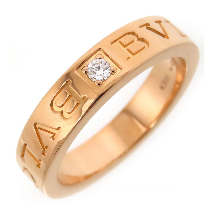 BVLGARI 
ダブルロゴ リング