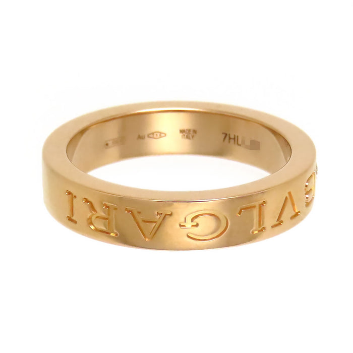 BVLGARI 
ダブルロゴ リング