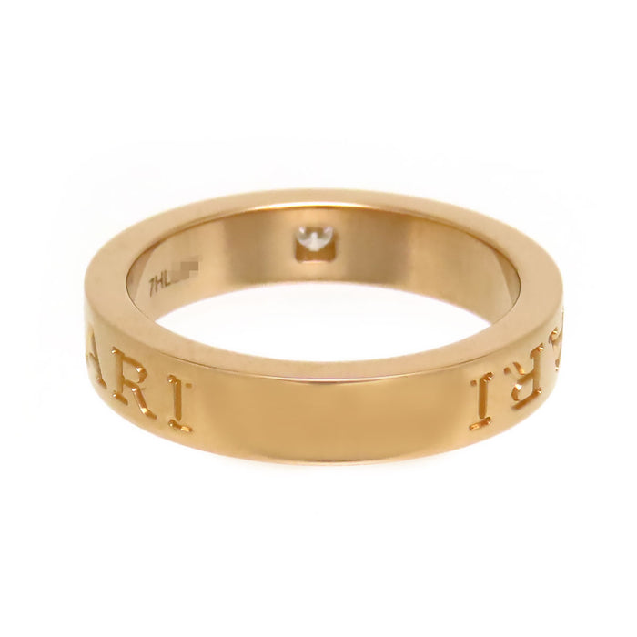 BVLGARI 
ダブルロゴ リング