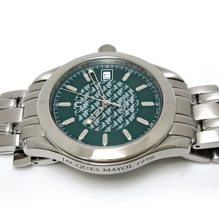 OMEGA 
シーマスター 120M ジャックマイヨール Overhauled 
箱ギャラ付