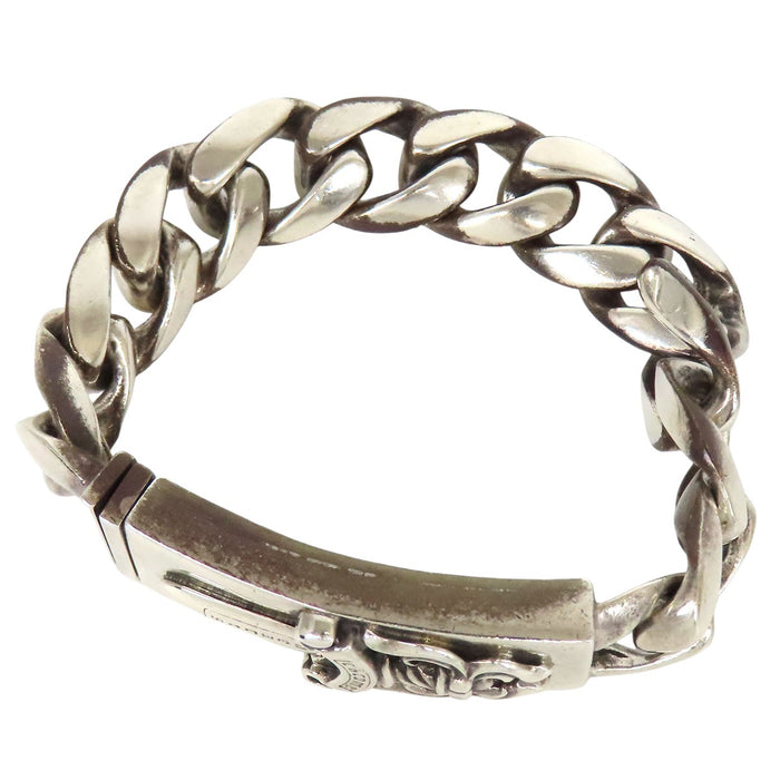 CHROME HEARTS  
CH ID 匕首 11連結 純銀 1995年刻印  
匕首 ID 手鍊 11連結  
附發票