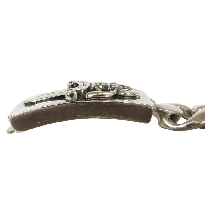 CHROME HEARTS 
CH ID Pugnale 11 Link Argento Sterling Incisione 1995 
Bracciale Pugnale ID 11 Link 
Con fattura