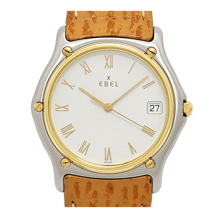 EBEL 
デイト クオーツ 
箱ギャラ付