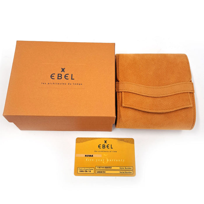 EBEL  
日期石英錶  
附盒及保證書