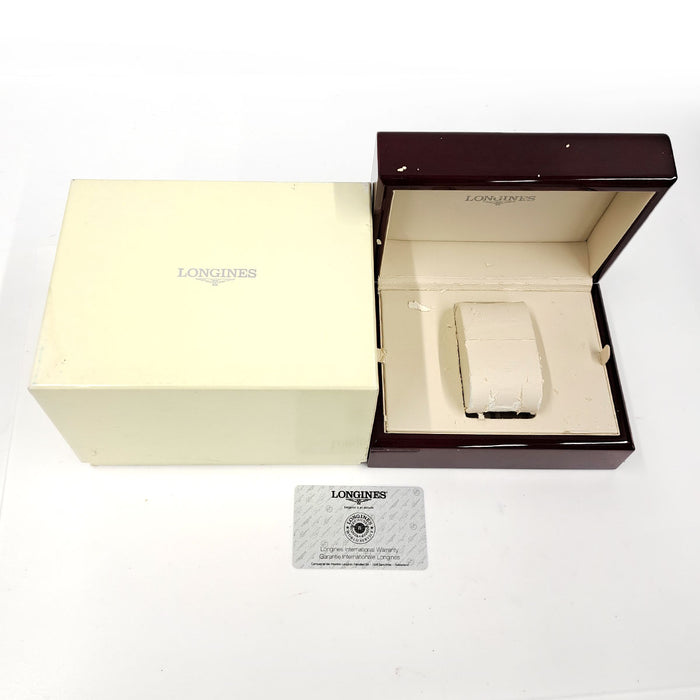 LONGINES 
HydroConquest 
With box and warranty card