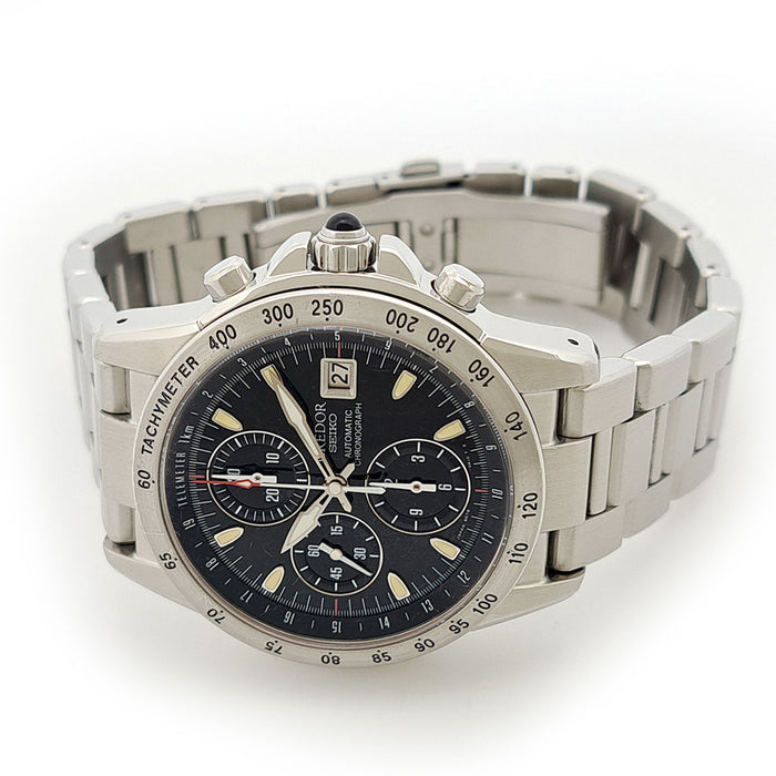 SEIKO 
Credor Phoenix chronographe 
avec boîte et garantie