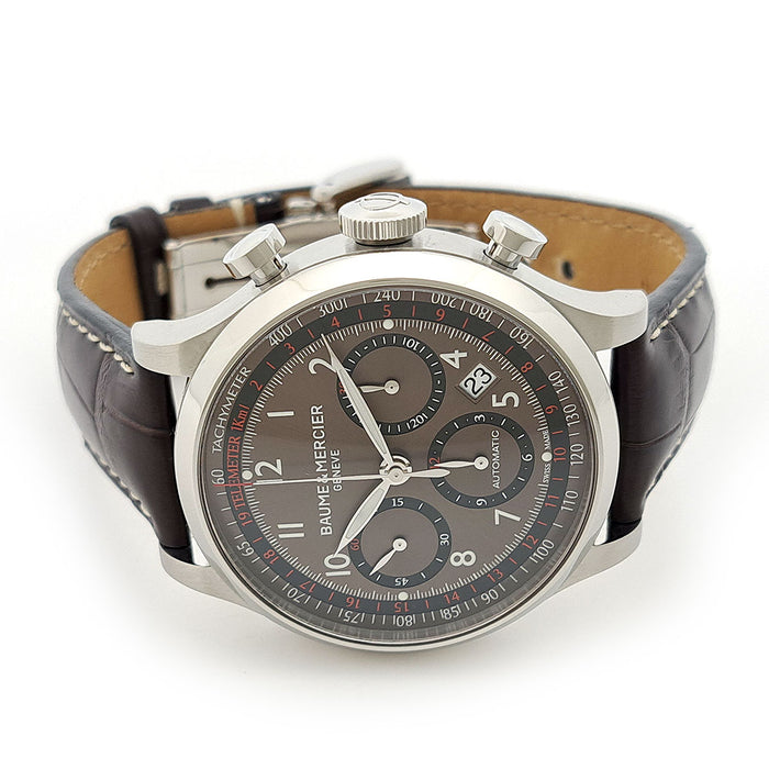 Baume & Mercier 
ケープランド クロノグラフ 
箱ギャラ付