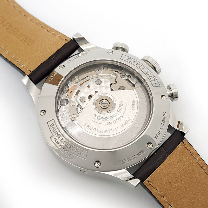 Baume & Mercier 
ケープランド クロノグラフ 
箱ギャラ付