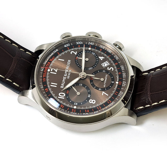 Baume & Mercier 
ケープランド クロノグラフ 
箱ギャラ付