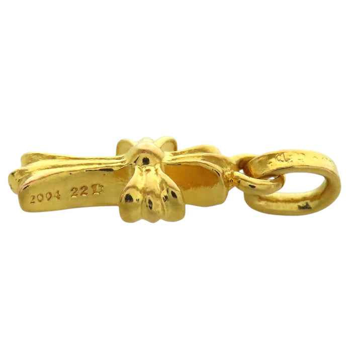 CHROME HEARTS 
CH CRS BBYFAT Top gravé 2004 
Charm Bébé Fat 22K