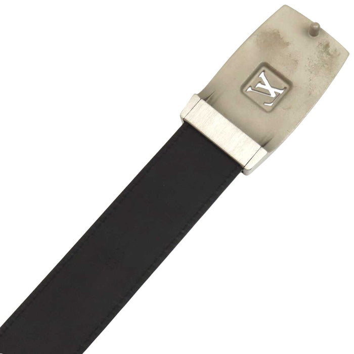 LOUIS VUITTON 
LV カット シルバーカラー金具 
ダミエグラフィット サンチュール LV CUT ベルト