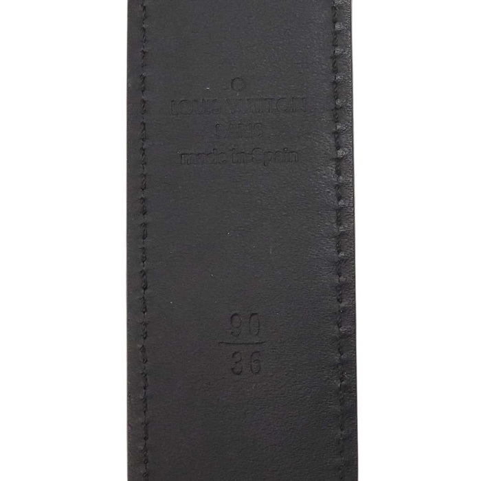 LOUIS VUITTON 
LV カット シルバーカラー金具 
ダミエグラフィット サンチュール LV CUT ベルト