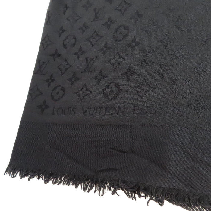 LOUIS VUITTON 
Sciarpa in lana e seta 
Monogramma
