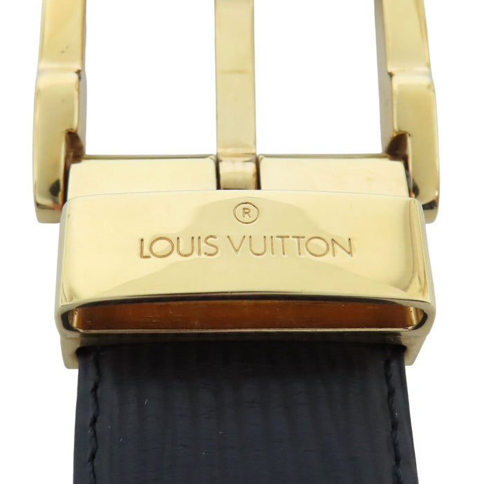 LOUIS VUITTON 
LV ゴールドカラー金具 
エピ サンチュール ベルト