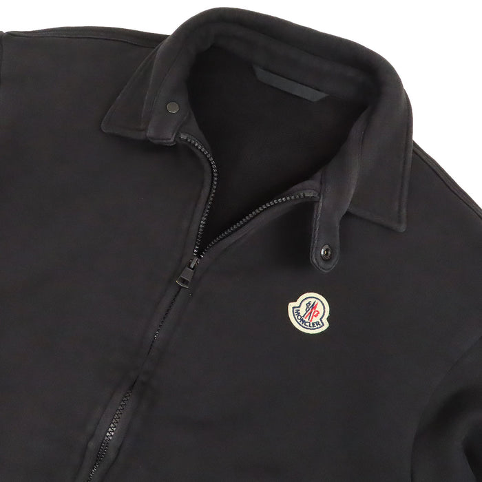MONCLER 
24年製 ロゴ ロゴボタン ワッペン ハイネック 
ZIP UP CARDIGAN ジップアップ カーディガン