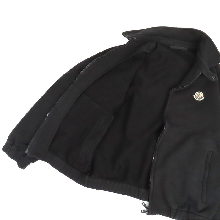 MONCLER 
24年製 ロゴ ロゴボタン ワッペン ハイネック 
ZIP UP CARDIGAN ジップアップ カーディガン