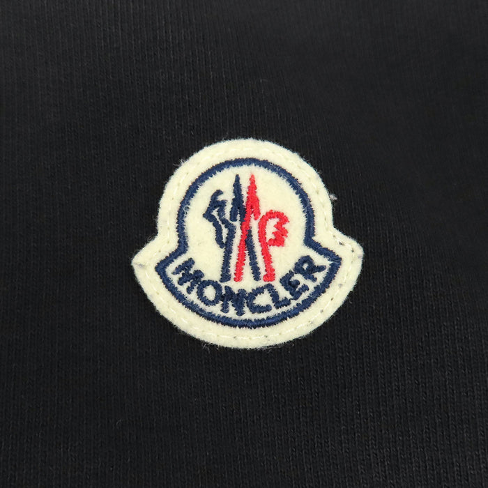 MONCLER 
24年製 ロゴ ロゴボタン ワッペン ハイネック 
ZIP UP CARDIGAN ジップアップ カーディガン