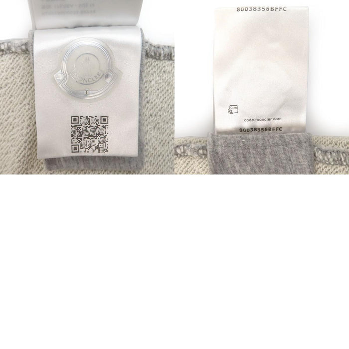MONCLER  
2025 Patch Sweatshirt  
Logo Print Trainer