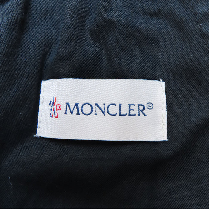 MONCLER 
Pantalon de survêtement en nylon avec logo et bande latérale