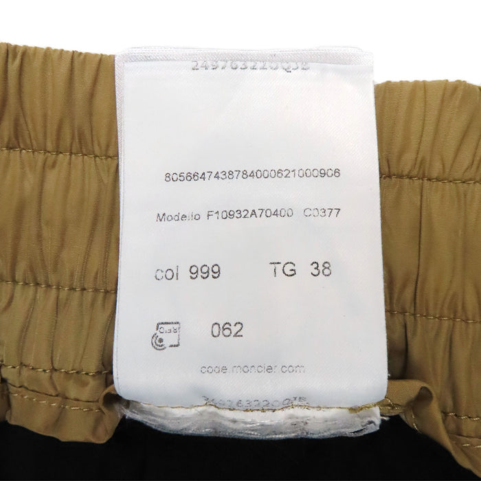MONCLER 
Pantalon de survêtement en nylon avec logo et bande latérale