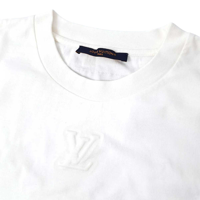 LOUIS VUITTON 
ロゴ インサイドアウト コットン 
エンボス LV Tシャツ