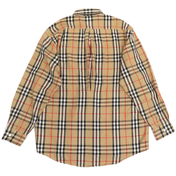 BURBERRY  
All-over pattern cotton  
Nova check shirt  
Burberrys