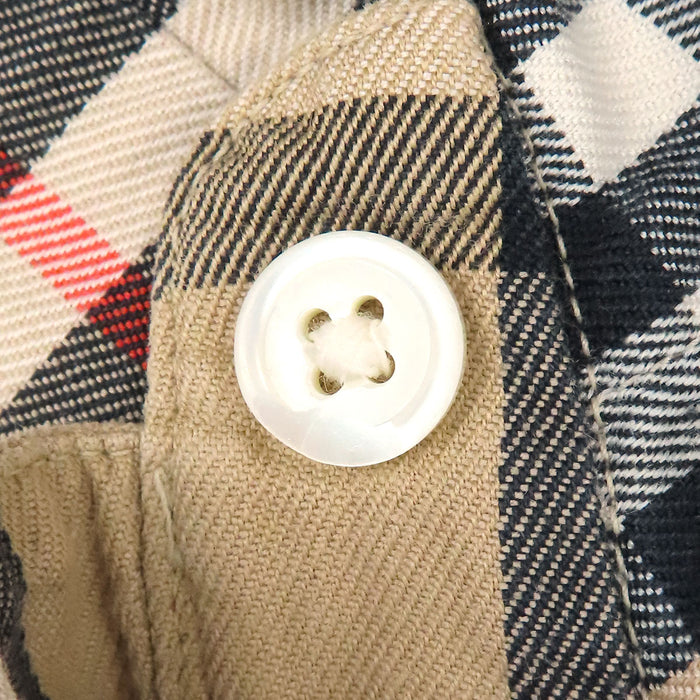 BURBERRY  
All-over pattern cotton  
Nova check shirt  
Burberrys