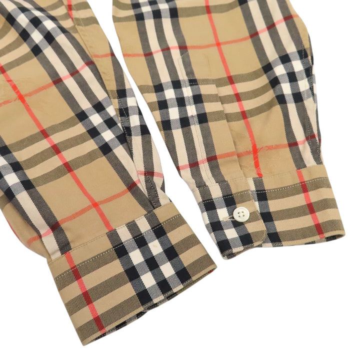 BURBERRY  
All-over pattern cotton  
Nova check shirt  
Burberrys