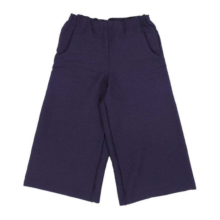 ISSEY MIYAKE 
リブ ナイロン 
プリーツ ガウチョパンツ