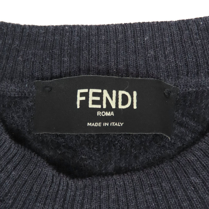 FENDI 
FF柄 ウール 
ズッカ柄 ニット