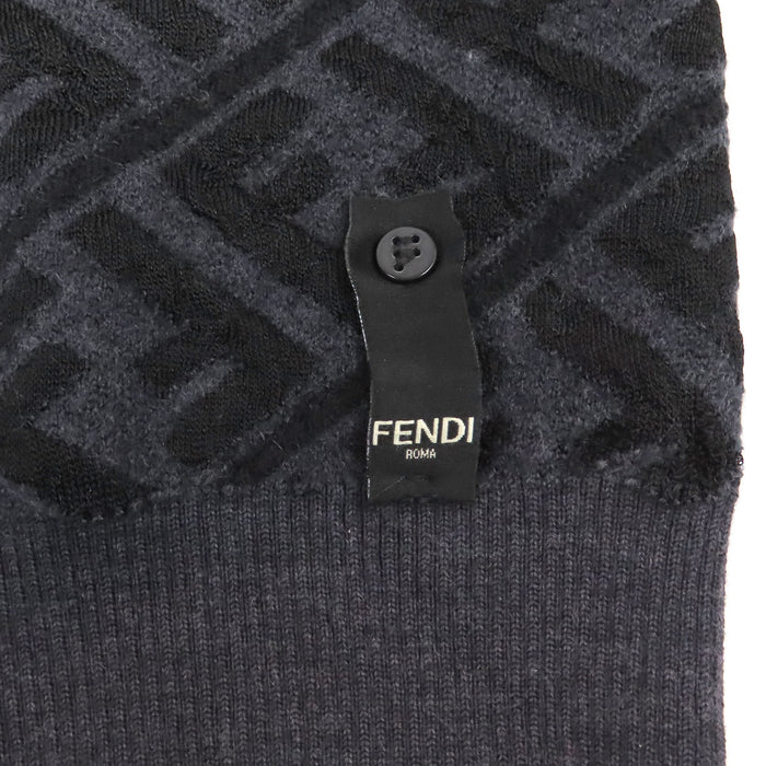 FENDI 
FF柄 ウール 
ズッカ柄 ニット