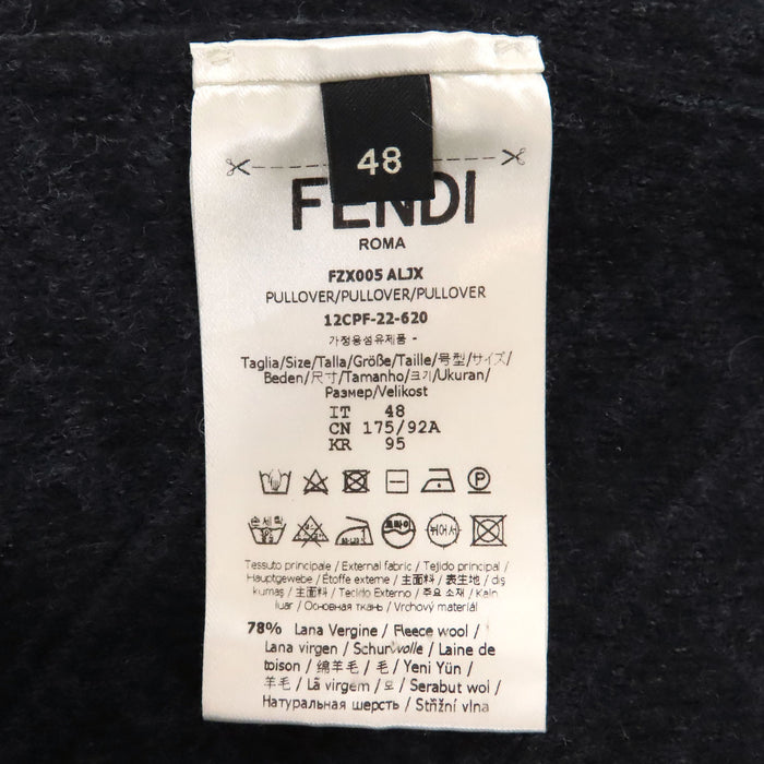 FENDI 
FF柄 ウール 
ズッカ柄 ニット