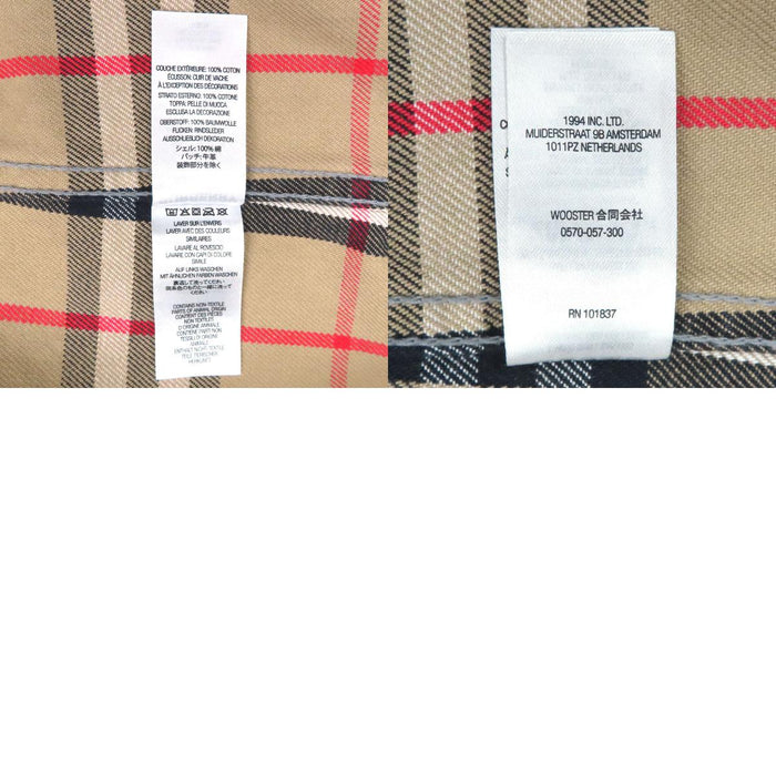 Supreme 
×Burberry 22SS Denim Trucker Jacket Nova Check 
Burberry Collaboration Denim Trucker Jacket