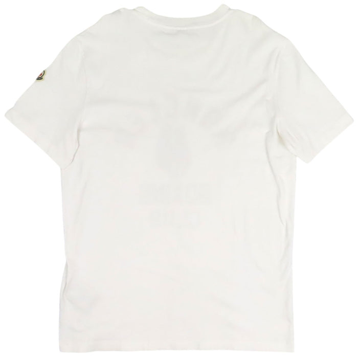 MONCLER 
T-SHIRT COTON AVEC ÉCUSSON 
T-SHIRT LOGO BOXE