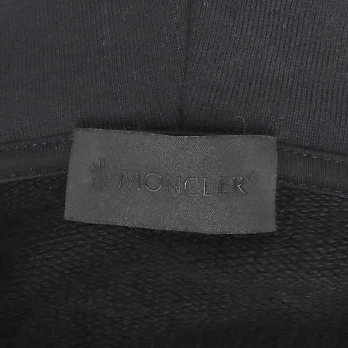 MONCLER 
Sweat à capuche 2024 avec logo en caoutchouc 
Sweat à capuche imprimé logo