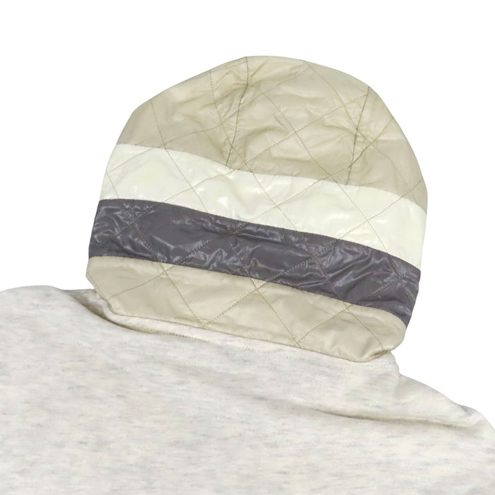 MONCLER  
Sleeve Logo Panel Double Zip Sweat Hoodie Cotton  
MAGLIA CARDIGAN Maglia Zip-Up Parka