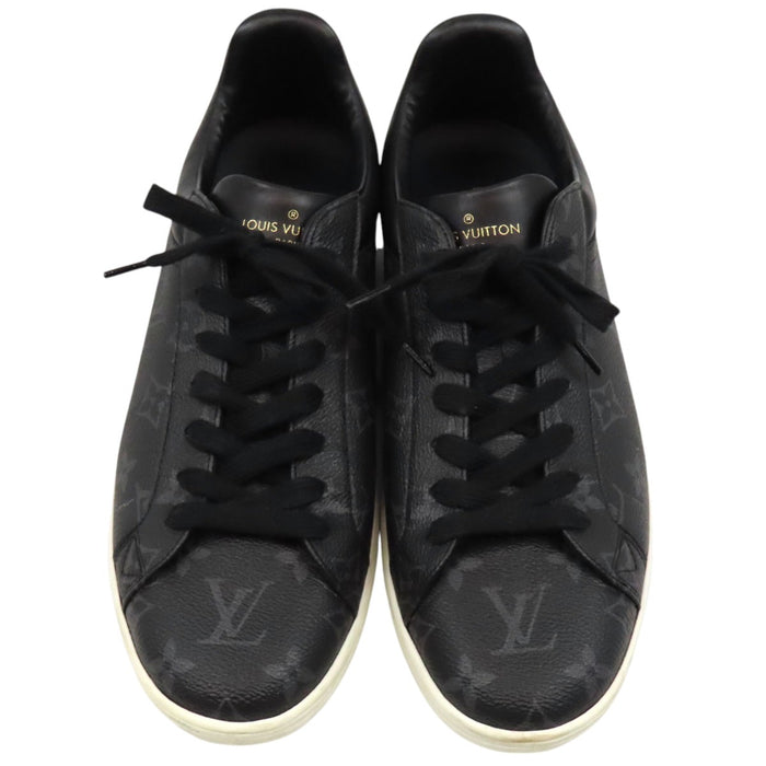 LOUIS VUITTON 
LV ローカット レザー レースアップ 
ルクセンブルグ ライン スニーカー 
モノグラムエクリプス