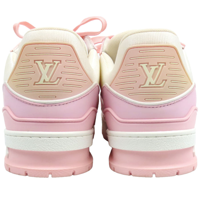 LOUIS VUITTON  
Logo Leather 2022 Model Lace-Up  
LV Trainer Sneakers  
Monogram