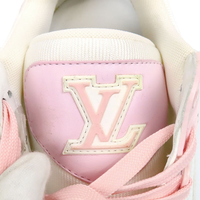 LOUIS VUITTON  
Logo Leather 2022 Model Lace-Up  
LV Trainer Sneakers  
Monogram