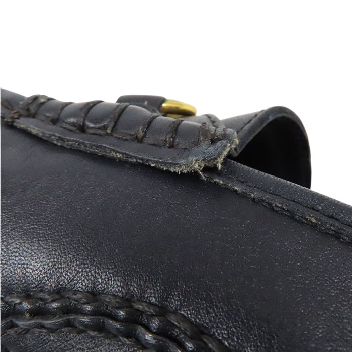 GUCCI
Chaussures de conduite en cuir avec ferrures dorées et mors de cheval