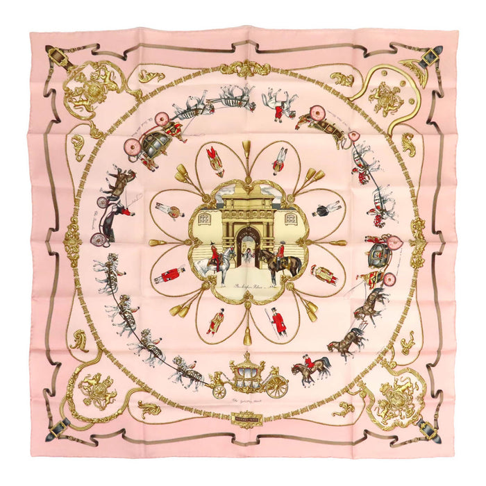 HERMES
Scialle grande in seta The Royal Mews della stalla reale di Buckingham Palace
Carré 90 The Royal Mews sciarpa