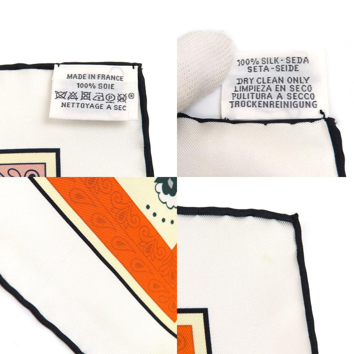 HERMES
Foulard grande in seta con logo
Carré 90 doppio lato ghepardo bandana sciarpa
Bandana Guepards