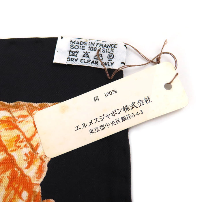 HERMES  
絲綢 大方巾  
Carré 90 Rocaille 貝殼 圍巾