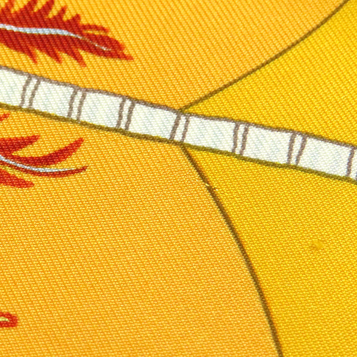 HERMES 
Sciarpa grande in seta 
Carré 90 PER ASTRA AD ASTRA Attraverso le difficoltà verso il cielo Scarf