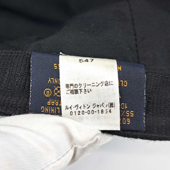 LOUIS VUITTON 
LV ロゴ 総柄 レザーベルト 
モノグラム エッセンシャル キャップ