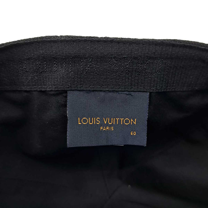 LOUIS VUITTON 
LV ロゴ 総柄 レザーベルト 
モノグラム エッセンシャル キャップ