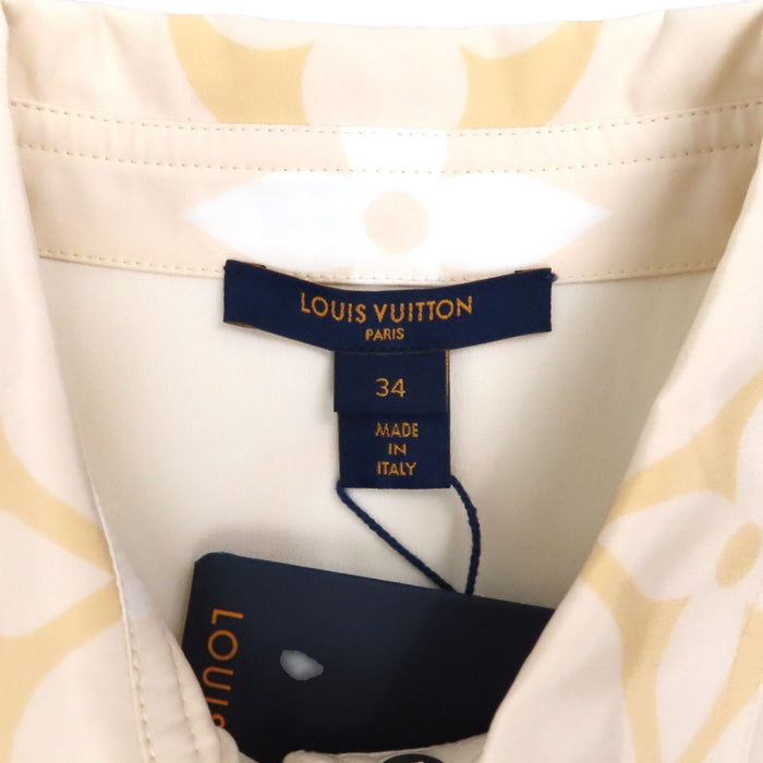 LOUIS VUITTON 
LV シルク 
モノグラム オンブレ シャツドレス