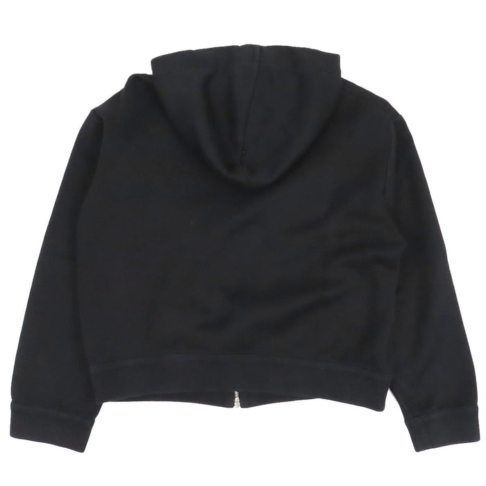 LOUIS VUITTON  
Sweat-shirt logo  
Veste zippée à capuche avec tampon LV  
Monogramme